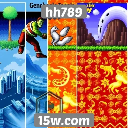 Comparativo de gráficos nos jogos do hh789